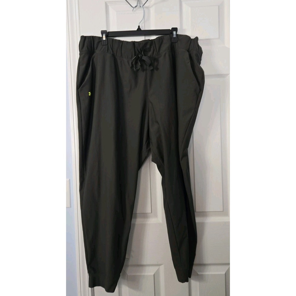 Under Armour Womans Travel Pants Size 2X Camo Green
